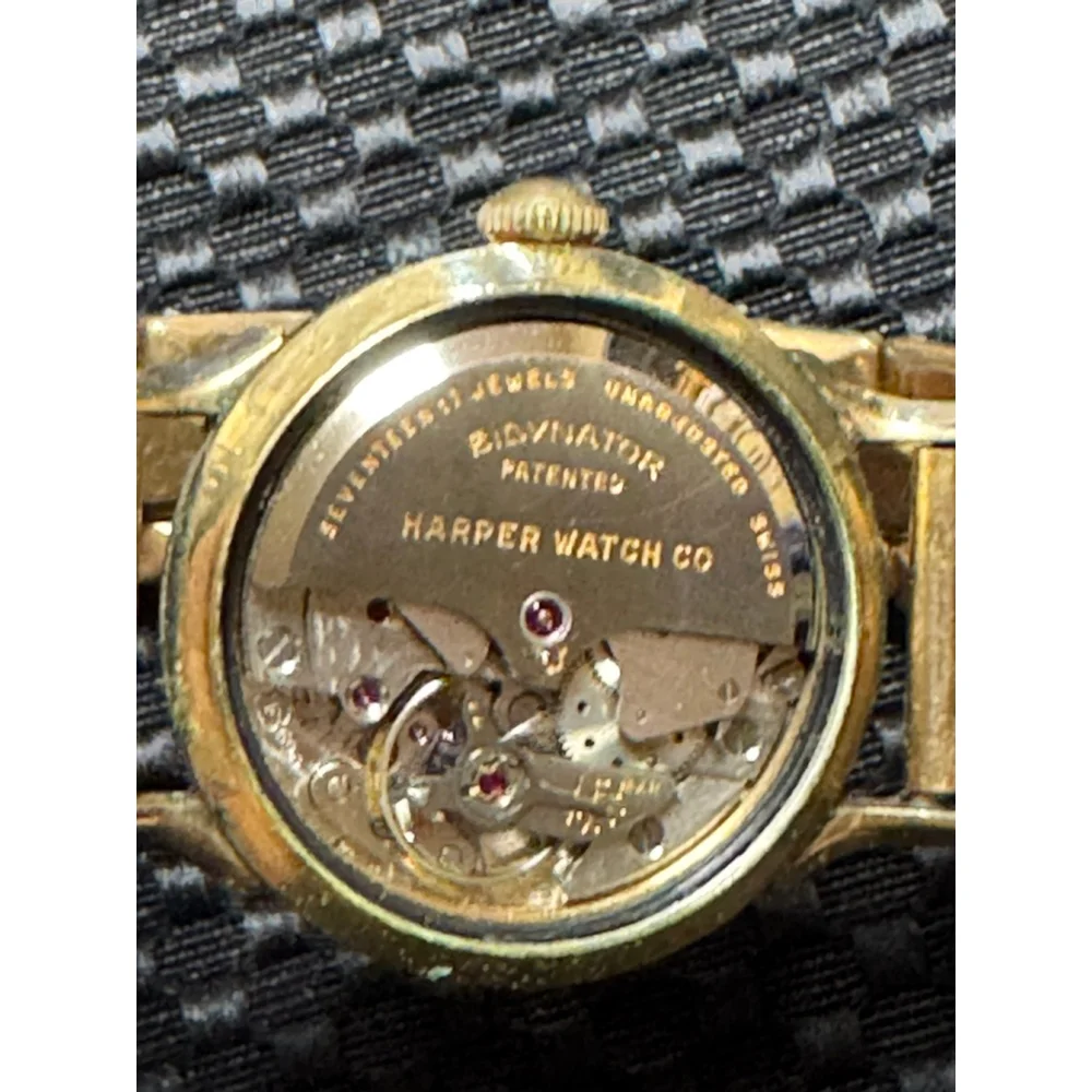 Winston 17 Jewels Vintage Incabloc automatic watch 10 KT RGP